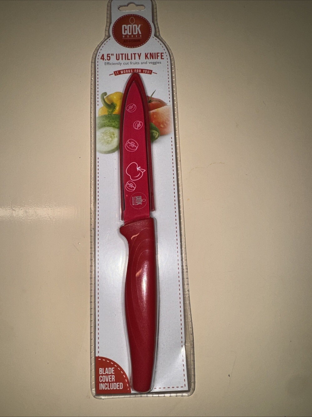 GoodCook Utility Knife, 4.5" -NEW